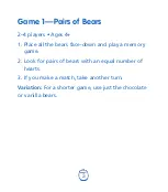 Preview for 4 page of Learning Resources Goodie Games LER 1180 Manual