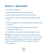 Preview for 5 page of Learning Resources Goodie Games LER 1180 Manual