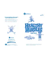 Preview for 1 page of Learning Resources Healthy Hurdles Manual