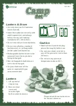 Preview for 1 page of Learning Resources Pretend & Play Camp Set Quick Start Manual