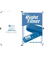 Learning Resources RIGHT TIMER LER 6955 Use And Care Manual preview