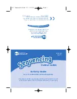 Learning Resources Sequencing Puzzle Cards LER 1577 Manual preview
