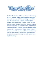 Preview for 6 page of Learning Resources Time Tracker LER 6900 Use And Care Instructions Manual