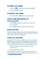 Preview for 8 page of Learning Resources Time Tracker LER 6900 Use And Care Instructions Manual