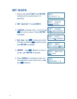 Preview for 11 page of Learning Resources Time Tracker LER 6900 Use And Care Instructions Manual