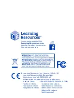 Предварительный просмотр 20 страницы Learning Resources Zoomy  2.0 Instruction Manual