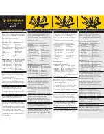 Предварительный просмотр 1 страницы Leatherman Squirt S4 User Manual