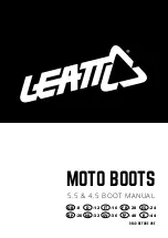 Preview for 1 page of Leatt MOTO BOOTS Manual