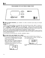 Preview for 10 page of l'eau miracle water Miracle Water MW-15 Owner'S Manual