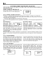 Preview for 18 page of l'eau miracle water Miracle Water MW-15 Owner'S Manual