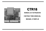 Preview for 1 page of Leb Electronics CTR18 Instruction Manual