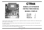 Предварительный просмотр 1 страницы Leb Electronics CTR44 Instruction Manual