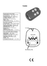 Предварительный просмотр 2 страницы Leb Electronics TSAW4 Instructions