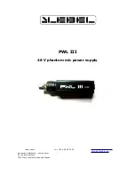 Lebel Audio PWL III Instruction Manual предпросмотр