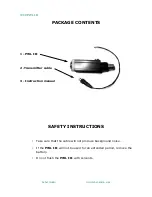 Preview for 3 page of Lebel Audio PWL III Instruction Manual