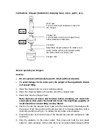 Предварительный просмотр 6 страницы Lebensstil Kollektion LKHB-303SS Instruction Manual