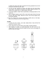 Предварительный просмотр 7 страницы Lebensstil Kollektion LKHB-303SS Instruction Manual