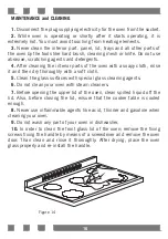 Preview for 16 page of Lebensstil Kollektion LKRC-8803BMR User Manual