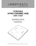 Предварительный просмотр 1 страницы Lebensstil Kollektion LKRH-3102P Instruction Manual