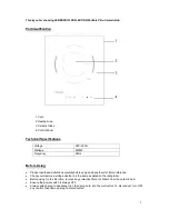 Предварительный просмотр 3 страницы Lebensstil Kollektion LKRH-3102P Instruction Manual