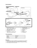 Предварительный просмотр 3 страницы Lebensstil Kollektion LKSM-5501C Instruction Manual