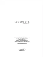 Preview for 7 page of Lebensstil Kollektion LKSM-5501C Instruction Manual