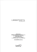 Preview for 6 page of Lebensstil Kollektion LKTF-804SS Instruction Manual