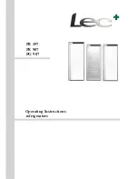 Lec+ PE 357 Operating Instructions Manual preview