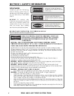 Preview for 4 page of Lec Contour User Manual