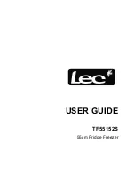 Preview for 1 page of Lec TF55152S User Manual