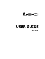 Preview for 1 page of Lec TR55122W User Manual