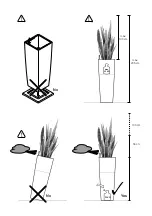 Preview for 4 page of Lechuza CUBICO ALTO 8103000 Instructions Manual