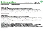 Preview for 2 page of leco 16560 114 Manual