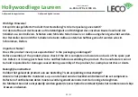 Preview for 2 page of leco 20111 Manual