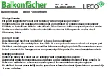 Preview for 2 page of leco 25103 105 Instructions