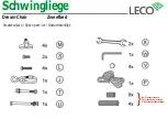 Preview for 3 page of leco 36000 102 Instructions Manual