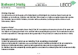 Preview for 2 page of leco 47 05410 114 Instructions Manual