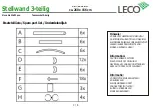 Preview for 3 page of leco 47 05410 114 Instructions Manual