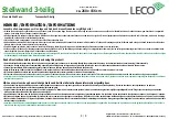 Preview for 8 page of leco 47 05410 114 Instructions Manual