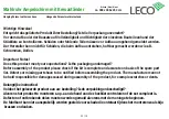 Preview for 3 page of leco 47 20403 114 Assembly Instructions Manual