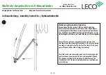 Preview for 9 page of leco 47 20403 114 Assembly Instructions Manual