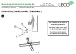 Предварительный просмотр 14 страницы leco 47 20404 114 Assembly Instructions Manual