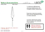 Предварительный просмотр 1 страницы leco 47 20410 10 Assembly Instructions Manual