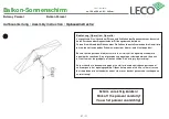 Предварительный просмотр 7 страницы leco 47 20410 10 Assembly Instructions Manual