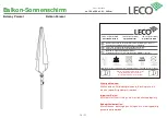 Предварительный просмотр 10 страницы leco 47 20410 10 Assembly Instructions Manual