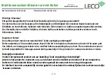 Preview for 2 page of leco 47 21040 999 Quick Start Manual