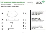 Preview for 3 page of leco 47 21040 999 Quick Start Manual