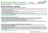 Preview for 7 page of leco 47 21040 999 Quick Start Manual