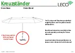 Предварительный просмотр 1 страницы leco Cross Base Assembly Instruction Manual