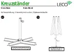 Предварительный просмотр 6 страницы leco Cross Base Assembly Instruction Manual